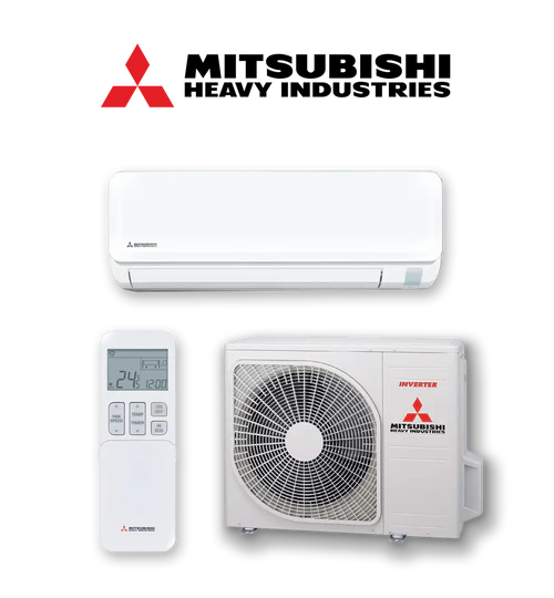 Mitsubishi 1.5kW Cool 2.0kW Heat Inverter Hi-Wall Indoor/Outdoor Air Conditioning Unit - WIFI Enabled